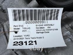 20-21 Tesla Model S X Electric Engine Motor Rear Small Drive Unit 1037000-20-A