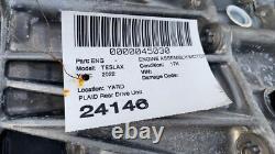 21-23 Tesla Model X S Electric Engine Motor Rear Drive Unit Top Level Assy Plaid