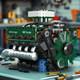 2250+ Pcs Visible V8 Internal Combustion Ohc Engine Motor Working Model Diy Kit