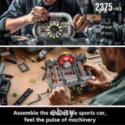 2375 Pcs Visible Flat-Six Internal Combustion Ohc Engine Motor Working Model Kit