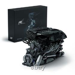 2820 Pcs Visible L6 Internal Combustion Ohc Engine Manual Working Model DIY Kit
