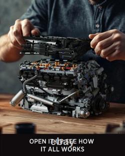 2820 Pcs Visible L6 Internal Combustion Ohc Engine Manual Working Model DIY Kit