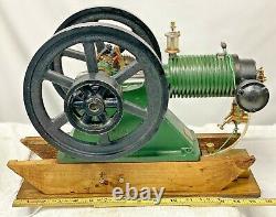 2.5 HP Air Cooled Red Wing Motor Co. Model Hit Miss Gas Engine Flywheel