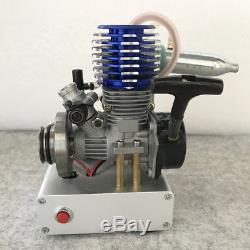 2-Stroke Micro DC Generator Gasoline Engine Motor Toy DIY Mini Generator Model