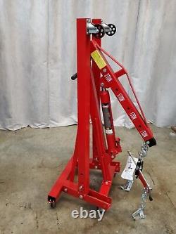 2-ton engine motor hoist lift by Torin, model T32002. LIKE NEW USED ONCE