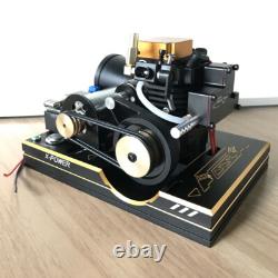 3.5CC 0.5HP 4-Stroke Methanol Engine Model DIY Nitro Engine Generator Motor Toy