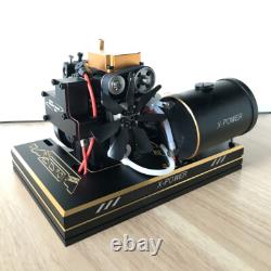 3.5CC 0.5HP 4-Stroke Methanol Engine Model DIY Nitro Engine Generator Motor Toy