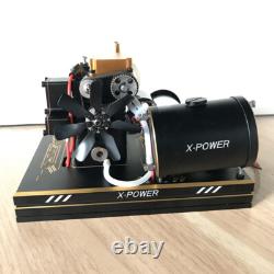 3.5CC 0.5HP 4-Stroke Methanol Engine Model DIY Nitro Engine Generator Motor Toy
