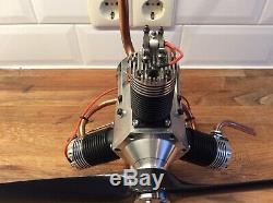 3 Cylinder Radial Model Engine Rc Airplane Sternmotor Motor No Steam Wt2123-3