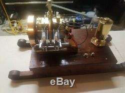 4 Cylinder Scale Gas Model Engine Dale Detrich designed antique motor hit miss