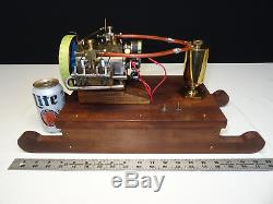 4 Cylinder Scale Gas Model Engine Dale Detrich designed antique motor hit miss