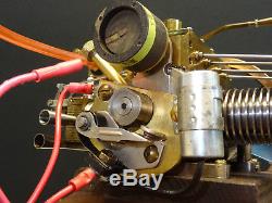 4 Cylinder Scale Gas Model Engine Dale Detrich designed antique motor hit miss