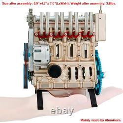 4 Cylinder Visible Internal Combustion Ohc Engine Motor Working Model DIY Kit
