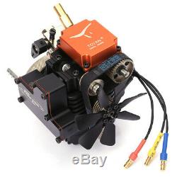 4 Stroke RC Engine Gasoline Model Engine Kit Starting Motor For RC Car Airp Boat