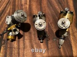4-VTG Cox Golden Bee 049 Pee Wee 020 Thimble Drome model airplane engines motor