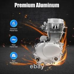 4-stroke Single Cylinder Engine Motor with2 Startup Mode For 200/250cc ATV Models