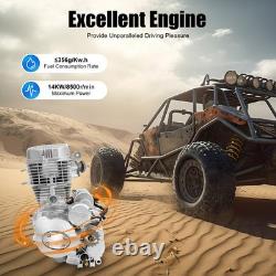 4-stroke Single Cylinder Engine Motor with2 Startup Mode For 200/250cc ATV Models