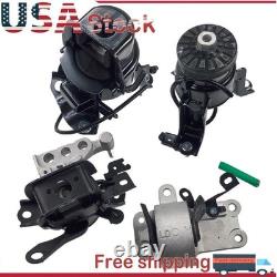 4x Engine Motor & Trans Mount Kit for Toyota Camry 2018-2024 2.5L L4 3.5L V6 Gas