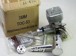 53cc Toc-53 Aircraft Rc Model Airplane Gas Engine Motor Accessories & Box