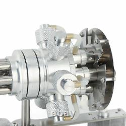 6 Cylinder Stirling Engine Motor Kit External Combustion Model For Laboratory DS