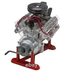 85-8883 1/4 Visible V-8 Engine Plastic Model Kit, 12-Inch, Multi-Colored