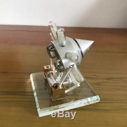 8 Cylinder Hot Air Stirling Engine Model Toy Mini Air-cooled Motor Engine Toy