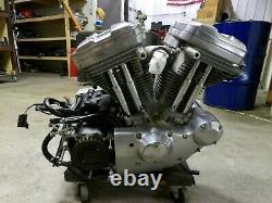 92-03 Harley Sportster XL 883 RUNNING & COMP TESTED ENGINE MOTOR 18050mi VIDEO