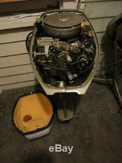 9.5hp Sea King 1972 Johnson Model 9R72M Outboard Boat Motor Complete Engine 50th