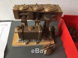 A. J. Reeves Bolton Triple Expansion Steam Engine Scale Model Hand Made No Stuart