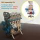 Adult Diy Assembly Engine Model Kit Micro V4 Engine Motor Mechanical Hobby Gift