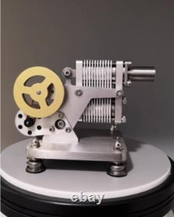 Air Stirling Engine Model Motor Toy High-Power Metal Generator Model Gift