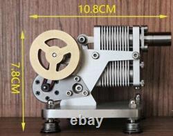 Air Stirling Engine Model Motor Toy High-Power Metal Generator Model Gift