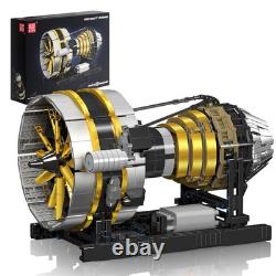 Aircraft Engine Toys Building Sets, Mini Engine Model with Motor, 10141 STEM