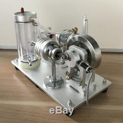 Amazing Cool Hot Air Stirling Engine Model Self-circulating Water Cooling Motor