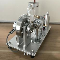 Amazing Cool Hot Air Stirling Engine Model Self-circulating Water Cooling Motor
