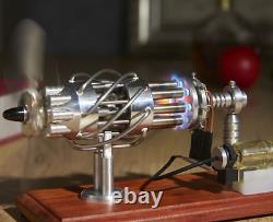 Amazing Cool Hot Air Stirling Engine Model Toy DIY 8-Cylinder Generator Motor