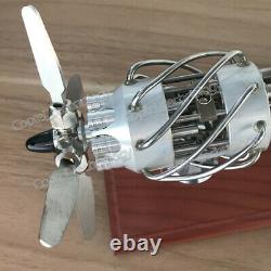 Amazing Cool Hot Air Stirling Engine Model Toy DIY 8-Cylinder Generator Motor