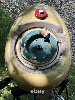 Antique 1950's Scott Atwater 3.6 hp Outboard Boat Motor Model 300 Vintage Engine