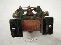 Antique Knapp Little Hustler Electric Motor Type Toy Model Hobby Engine