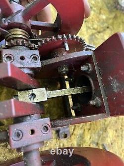 Antique Vintage Hit Miss Engine Model 1950-60s Working Gas Engine New Holland