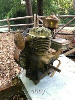 Antique Vintage Lauson Gas Engine Motor Model 55s 102 Runs Good