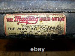 Antique/Vintage Maytag Hit Miss Engine Model 72D Motor Twin Kick Start
