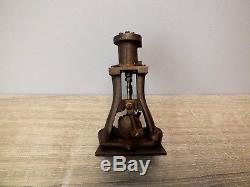 Antique c1902 Miniature Engineering Model Bronze Steam Engine Motor