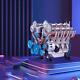 Assembled Teching 1/3 V8 Cylinder Mechanical Engine Dm118 Science Display Model