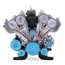 Assembled TECHING 1/3 V8 Cylinder Mechanical Engine DM118 Science Display Model