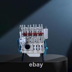Assembled TECHING 1/3 V8 Cylinder Mechanical Engine DM118 Science Display Model