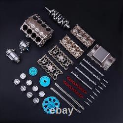 Assembled TECHING 1/3 V8 Cylinder Mechanical Engine DM118 Science Display Model
