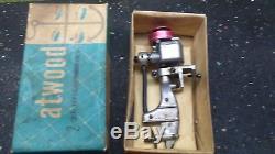 Atwood 049 Water Cooled Outboard Model Boat Engine Motor With Box