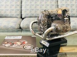 BMW R90S Engine Model Motor 12 Scale Visible Operation Franzis assembled detail