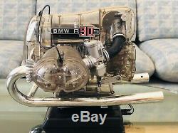 BMW R90S Engine Model Motor 12 Scale Visible Operation Franzis assembled detail